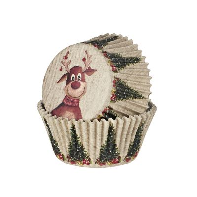 Lakeland Reindeer Spatula and Cupcake Cases Gift Set image(4)
