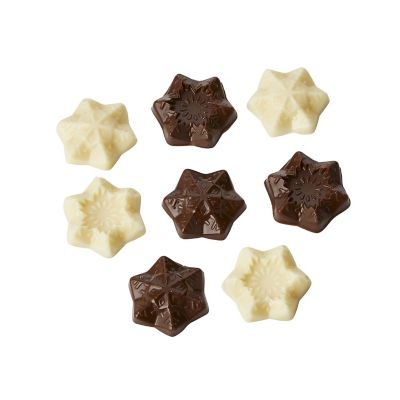 2 Lakeland Snowflake Silicone Chocolate Moulds image(2)