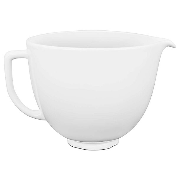 KitchenAid White Ceramic Bowl With Pouring Spout image(1)