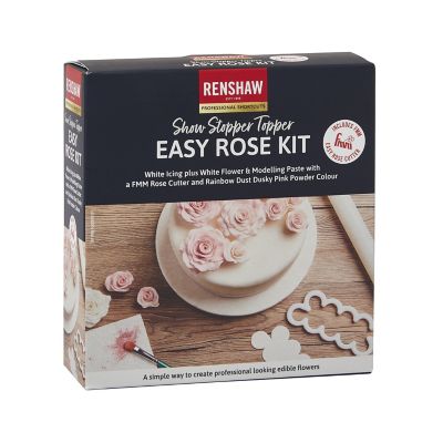 Renshaw Rose White Icing and Decorating Topper Set image(2)