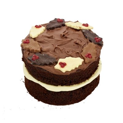 Christmas Chocolate Holly Leaves Cake Toppers 150g image(2)