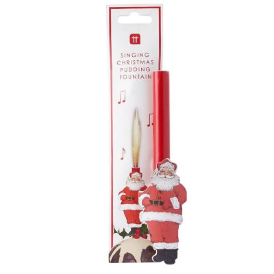 Talking Tables Singing Santa Fountain