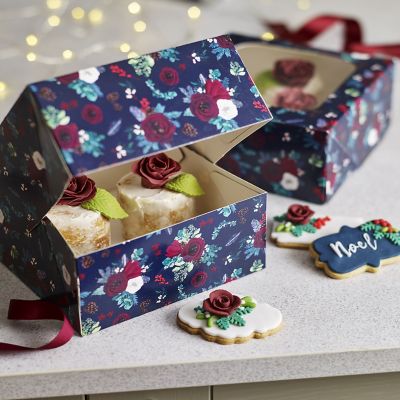 Winter Floral Square Treat Box image(5)
