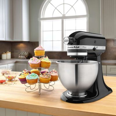 KitchenAid Classic Stand Mixer Black 4.3L 5K45SSBOB image(3)