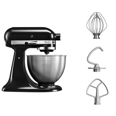 KitchenAid Classic Stand Mixer Black 4.3L 5K45SSBOB image(4)