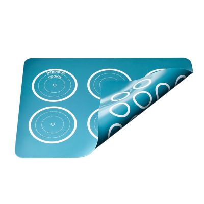 Silicone baking outlet mat with circles