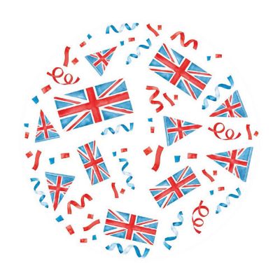 60 Union Jack Cupcake Cases image(4)