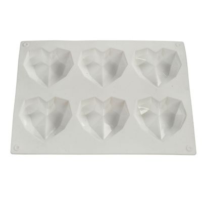 Lakeland Geometric Heart Silicone Mould image(3)