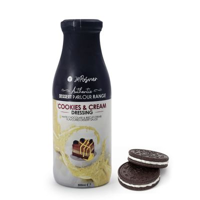 Cookies & Cream Dressing Flavoured Dessert Sauce 500ml image(1)