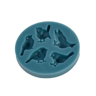 Lakeland 3D Bird Toppers Silicone Icing Mould image(1)