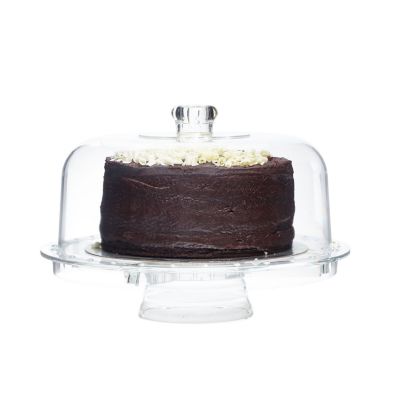 Multifunction Clear Acrylic Cake Stand and Serving Bowl  image(3)