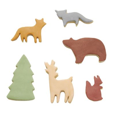 Meri Meri 6 Woodland Cookie Cutters image(3)