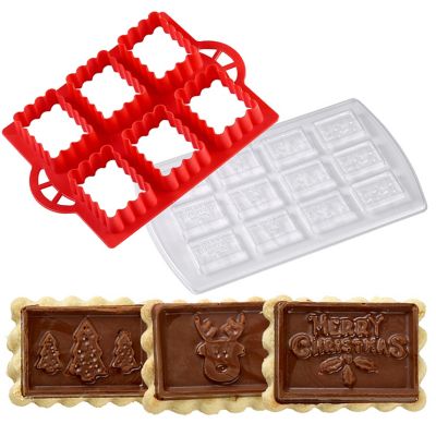 2Piece Chocolate Biscuit Cookie Cutter Set Lakeland