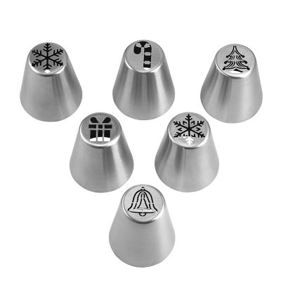Lakeland 6pc Christmas Nozzle Set image(1)