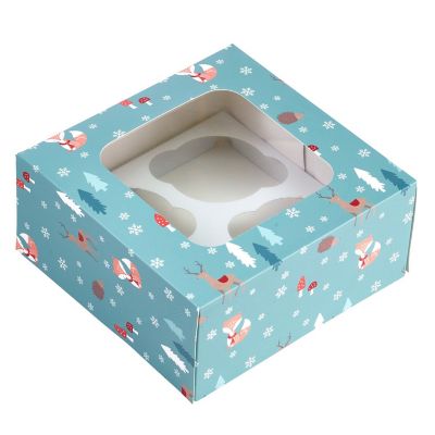 2 Woodland Wonder Cupcake Presentation Boxes image(3)