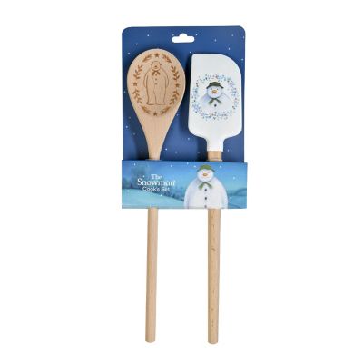 The Snowman™ Spatula and Wooden Spoon Set