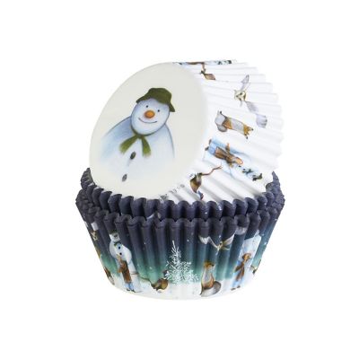 75 The Snowman™ Woodland Friends Cupcake Cases