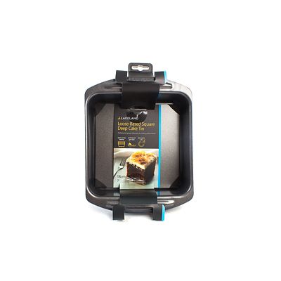Lakeland Blue 18cm Loose Based Deep Square Tin image(5)