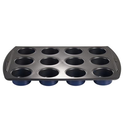 Lakeland Blue 12 Hole Loose Based Mini Sandwich Tin image(1)
