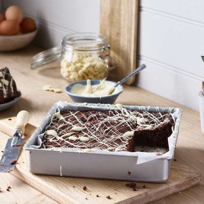 Samuel Groves Mermaid Silver Anodised 20cm Square Sandwich Tin image(2)