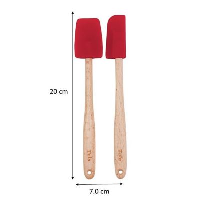 Tala 2-Piece Mini Silicone-Headed Spatula Set image(3)