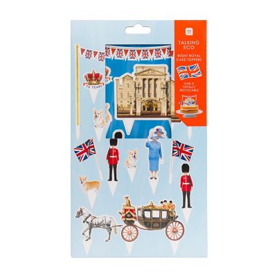 Talking Tables Right Royal Spectacle Cake Toppers – Pack of 12 image(6)