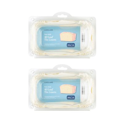 pk2 40 Lakeland 2lb Loaf Tin Liners image(1)