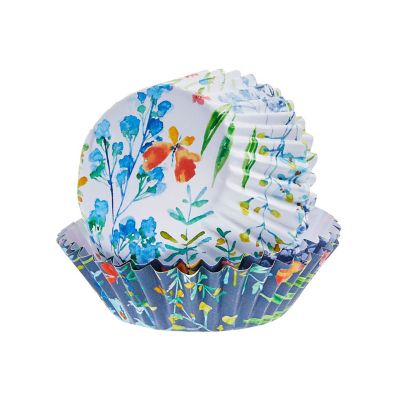 60 Summer Meadow Cupcake Cases Lakeland