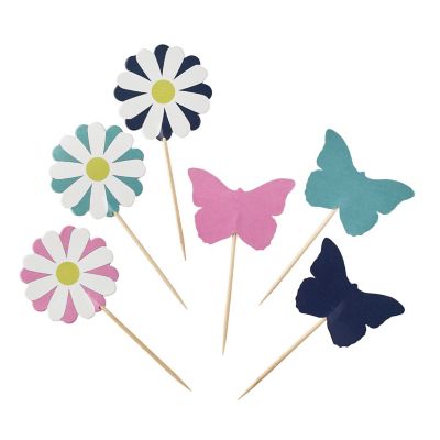 24 Summer Meadow Cake Toppers image(1)