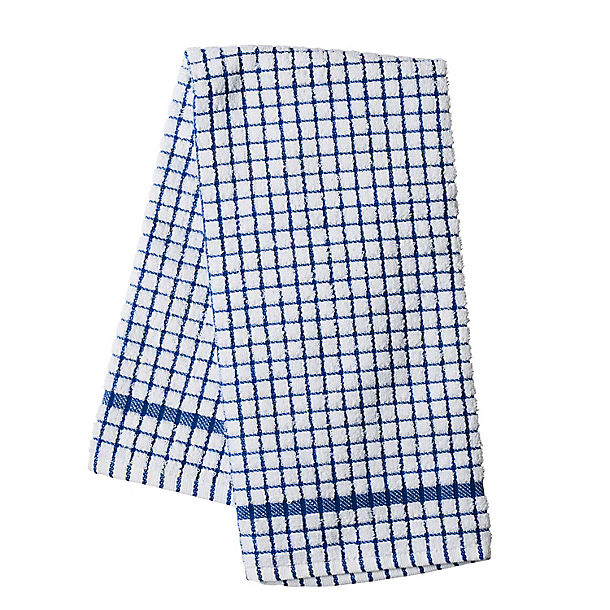 Lakeland Checked Tea Towel - Blue image(1)