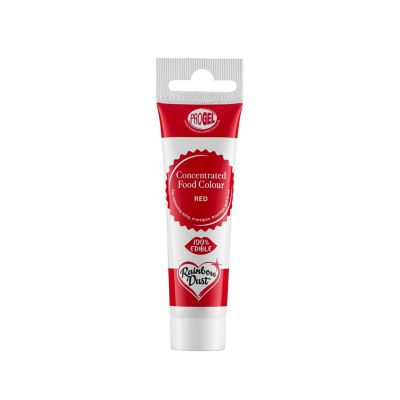 Rainbow Dust ProGel Red Food Colouring 25g image(1)