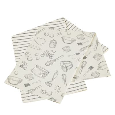 Clip-On Tea Towel Loops in hooks and hangers at Lakeland