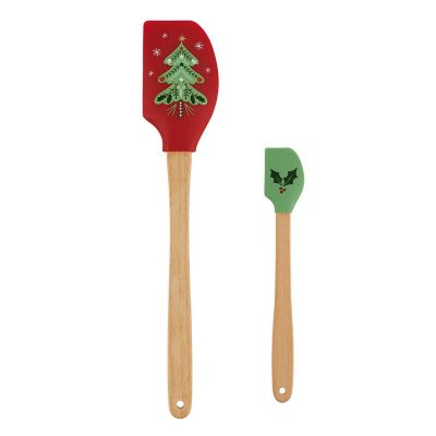 Lakeland Festive Joy Spatulas - Set Of Two image(1)