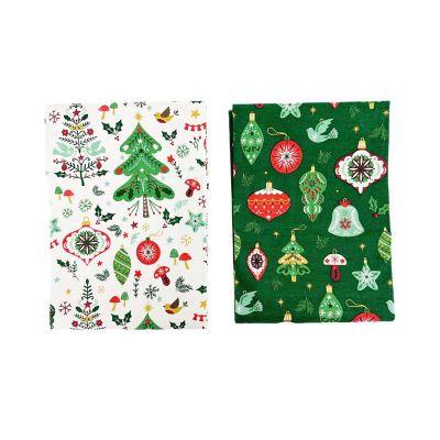 2 Lakeland Festive Joy Tea Towels image(5)