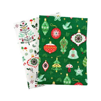 2 Lakeland Festive Joy Tea Towels image(6)