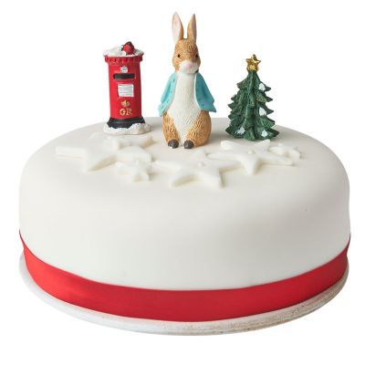Beatrix Potter Peter Rabbit Christmas Cake Topper Set image(2)