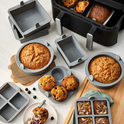 2 Lakeland Air Fryer Silicone Muffin Moulds image(5)