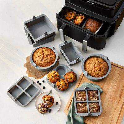 2 Lakeland Air Fryer Square Silicone Moulds image(5)