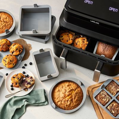 2 Lakeland Air Fryer Silicone Loaf Moulds image(5)