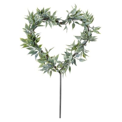 Ginger Ray Foliage Heart Cake Topper Lakeland