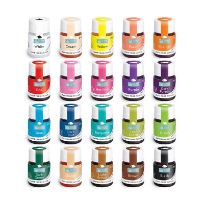 Squires Kitchen Food Colour Paste - Set of 20 image(1)