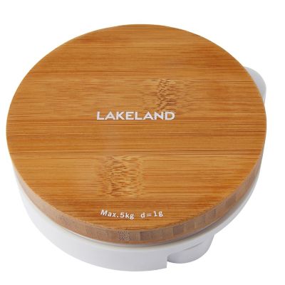 Lakeland Bamboo Battery-Free Kitchen Scales image(4)