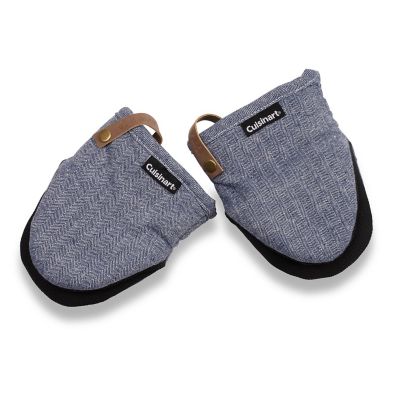 Cuisinart Neoprene Mini Oven Mitts 2-Pack Herringbone/Charcoal. - CB  Furnishings - Home & Contemporary