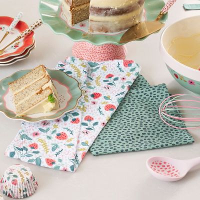 2 Strawberry Patch Tea Towels image(2)
