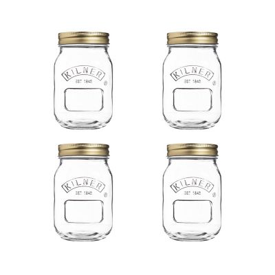 Kilner Regular Mouth Jars 0.5L – Set of 4 image(1)