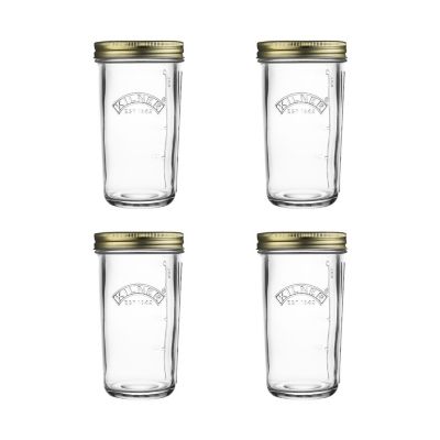 Kilner Wide Mouth Jars 0.5L – Set of 4