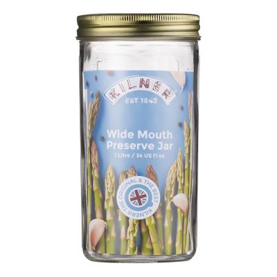 Kilner Wide Mouth Jars 1L – Set of 4 image(6)