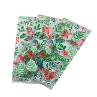 20 Festive Foliage Cello Presentation Bags image(3)