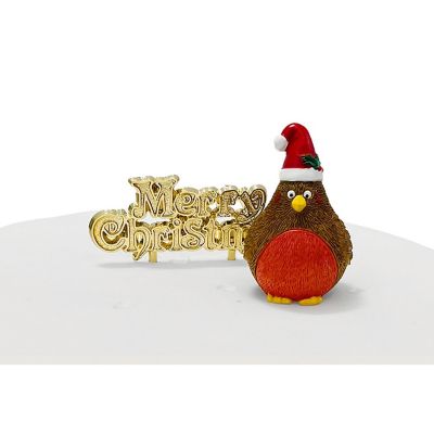 Robin Resin Cake Topper