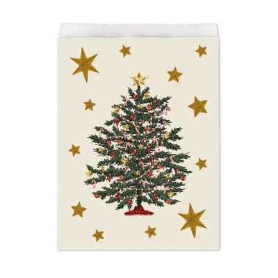 10 Christmas Paper Treat Bags image(1)